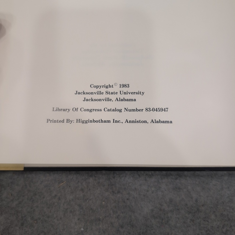 The First Hundred Years 1883-1983 Jacksonville State University Effie Sawyer VG - Picture 4 of 5